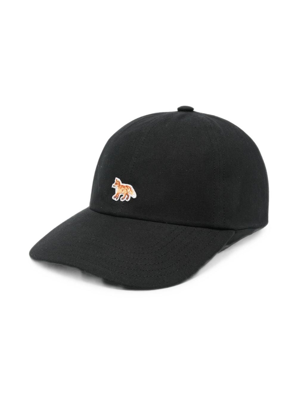 Maison Kitsuné Baseball Cap — Black by Maison Kitsune
