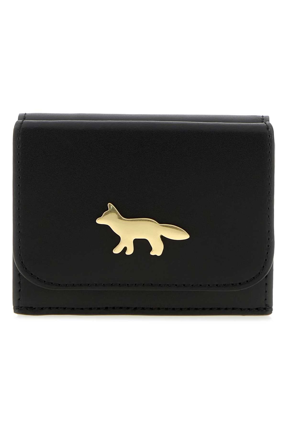Maison Kitsune Edie Wallet — Black by Maison Kitsune
