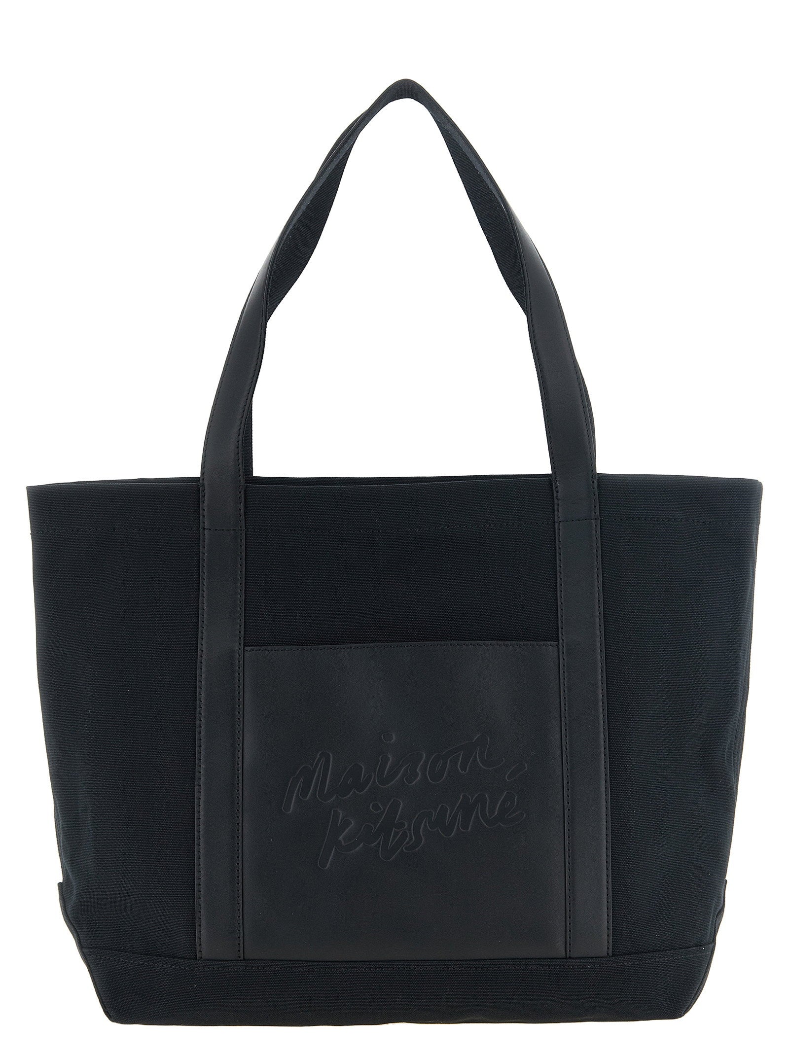 Maison Kitsuné Tote Bag — Black by Maison Kitsune
