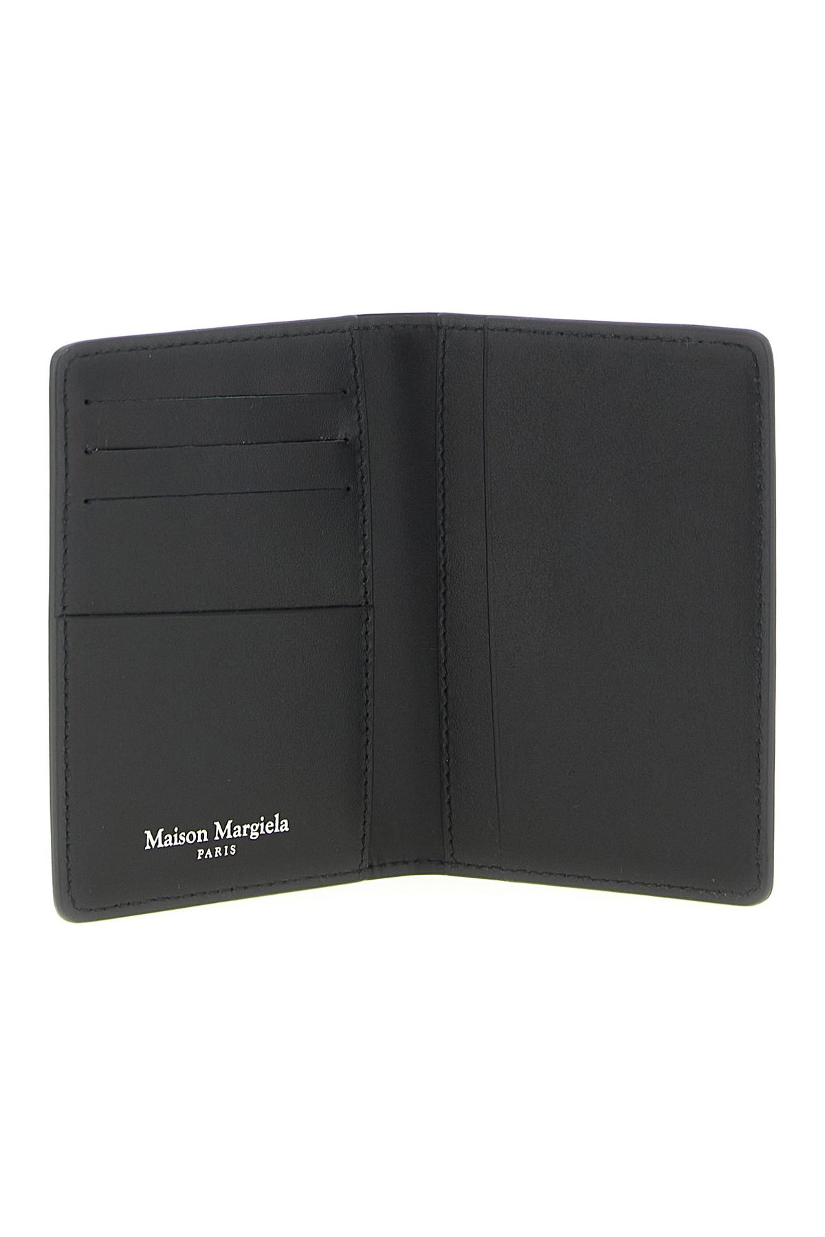 Maison Margiela Calfskin Card Case — Black, view 3