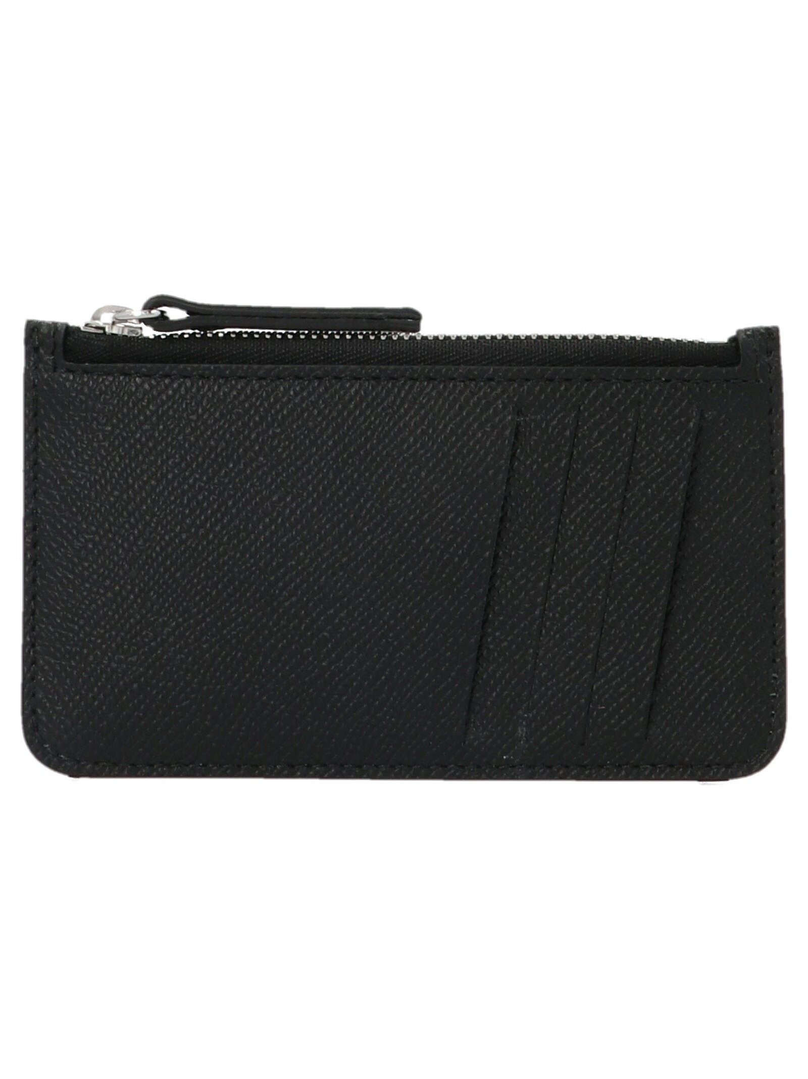 Maison Margiela Stitching Card Case — Black by Maison Margiela