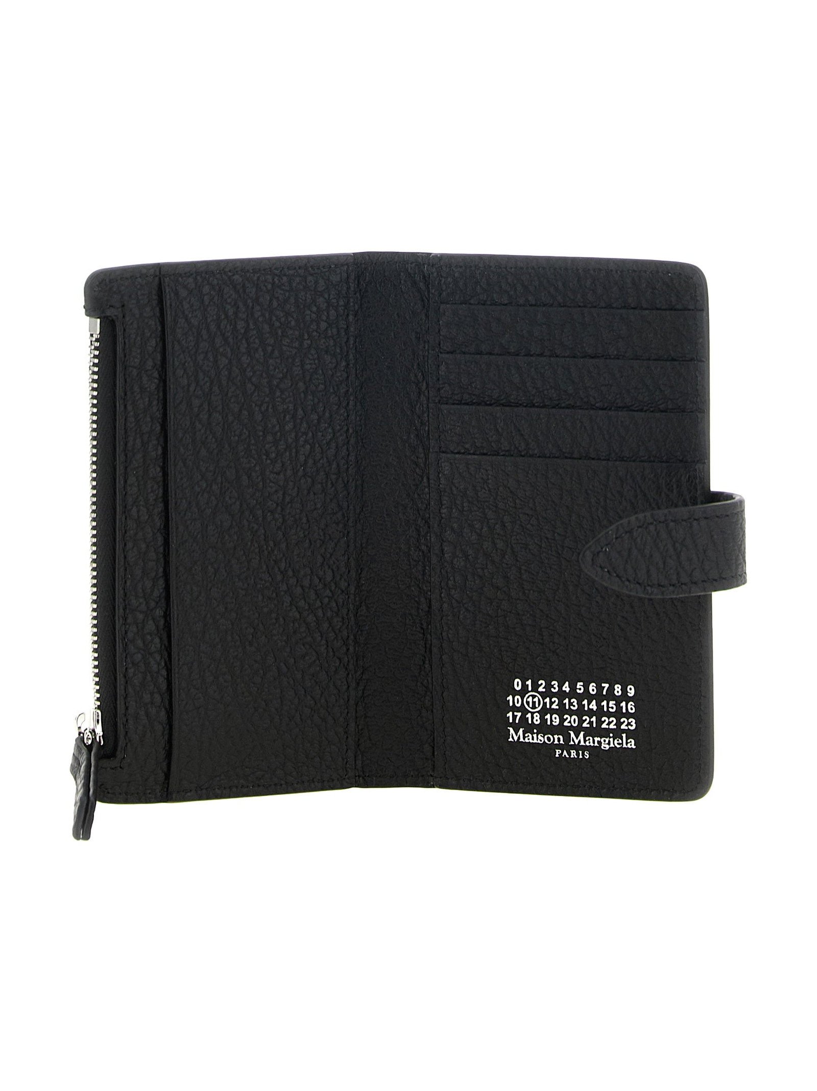 Maison Margiela Four Stitches Wallet — Black, view 3