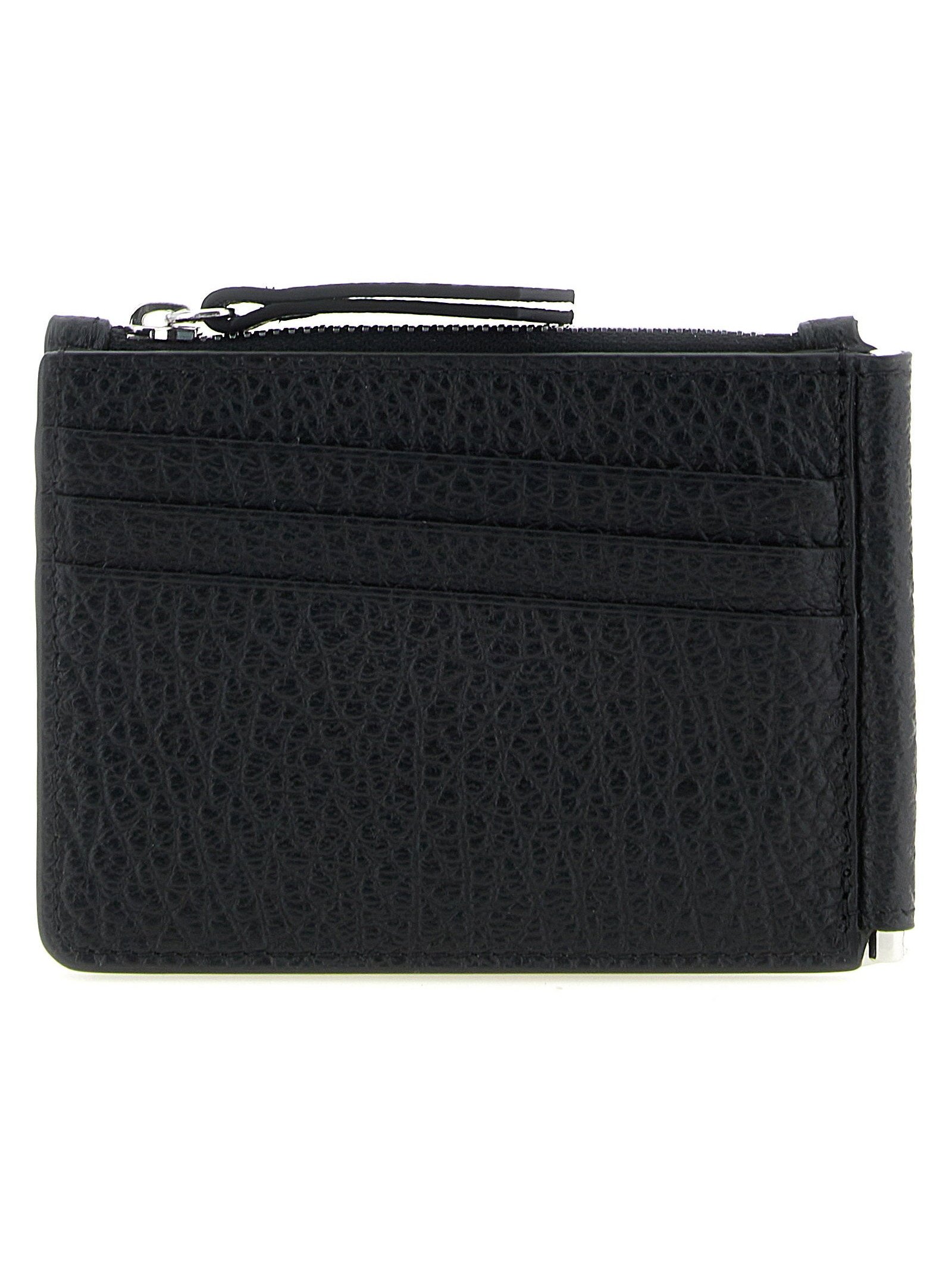 Maison Margiela Four Stitches Wallet — Black by Maison Margiela