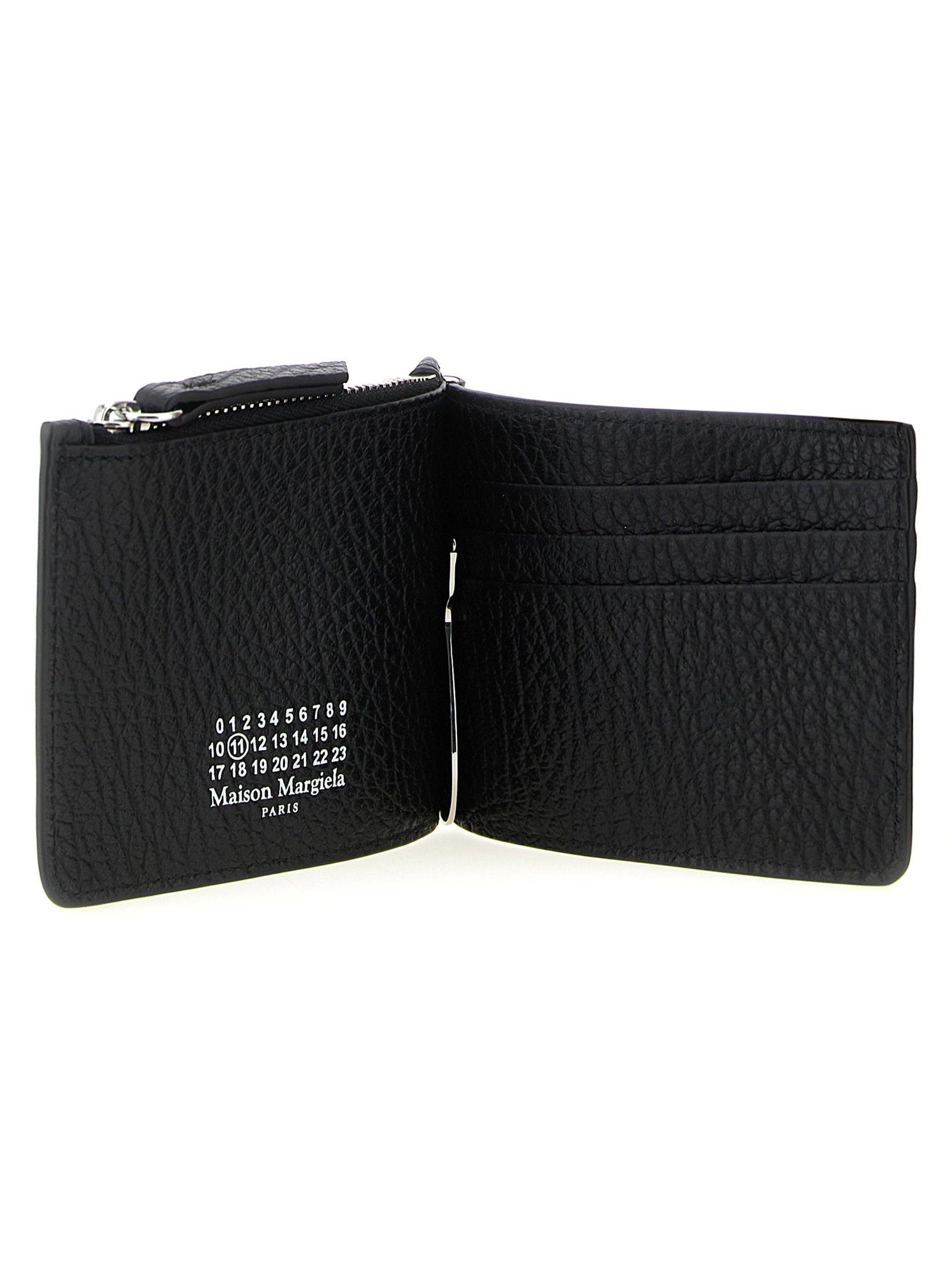 Maison Margiela Four Stitches Wallet — Black, view 3