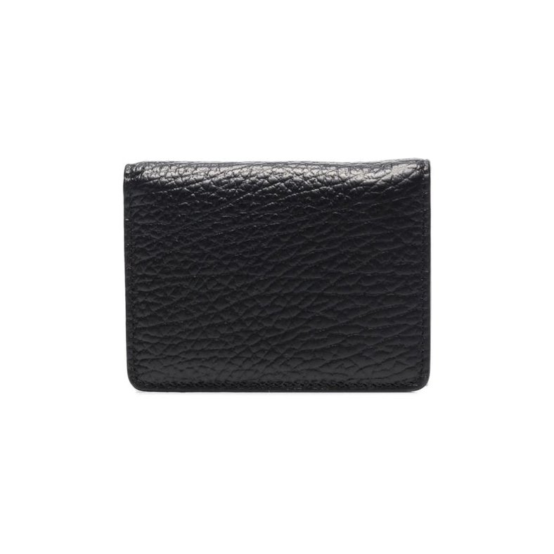 Maison Margiela Calf Leather Bi-Fold Wallet — Black, view 2