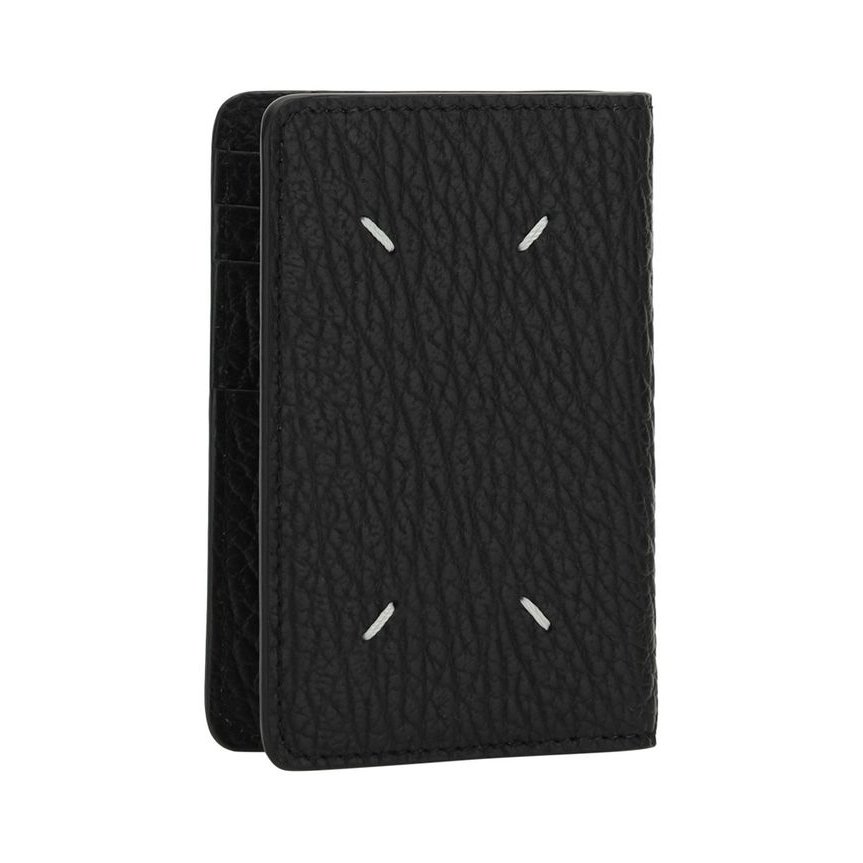 Maison Margiela Calf Leather Wallet — Black, view 2