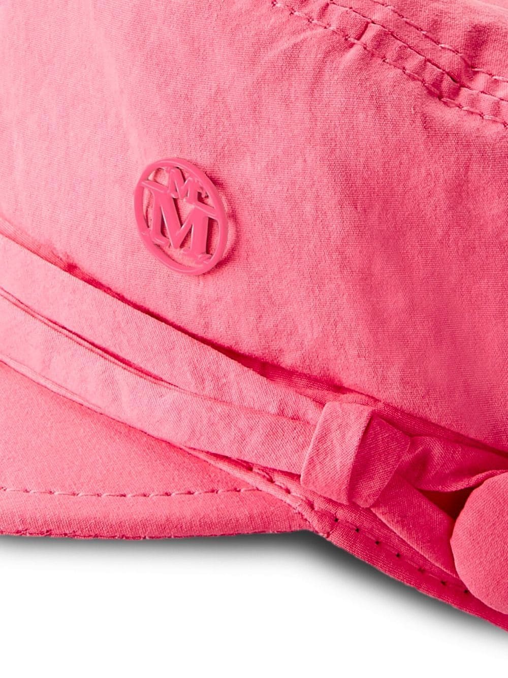Maison Michel Flat Cap — Pink, view 2
