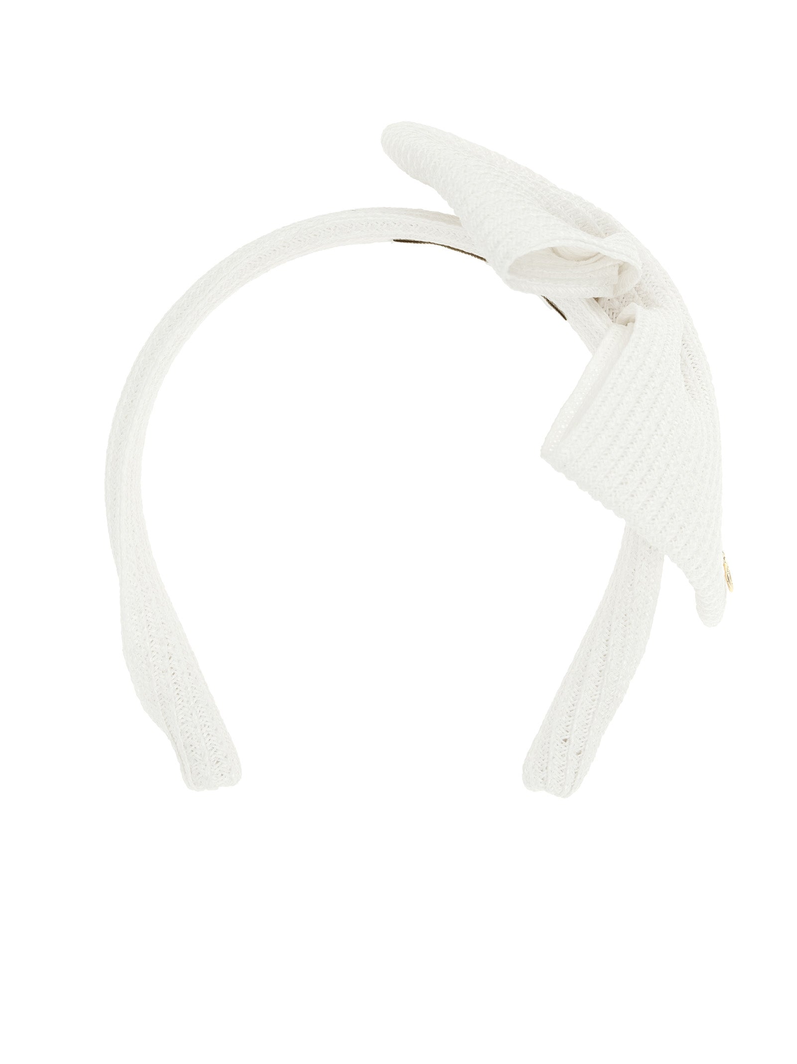 Maison Michel Headband — White, view 4
