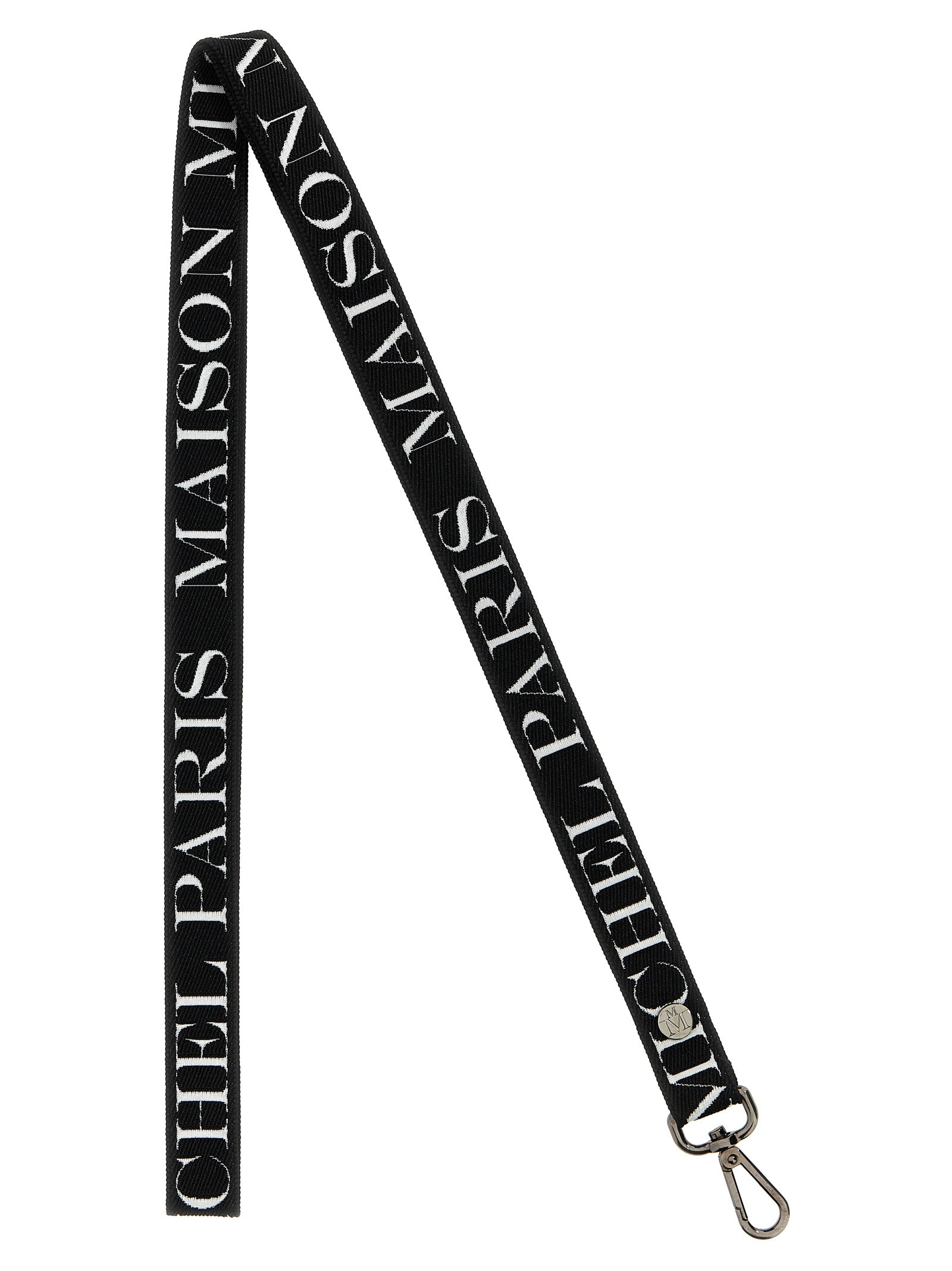 Maison Michel Shoulder Strap — Black by Maison Michel