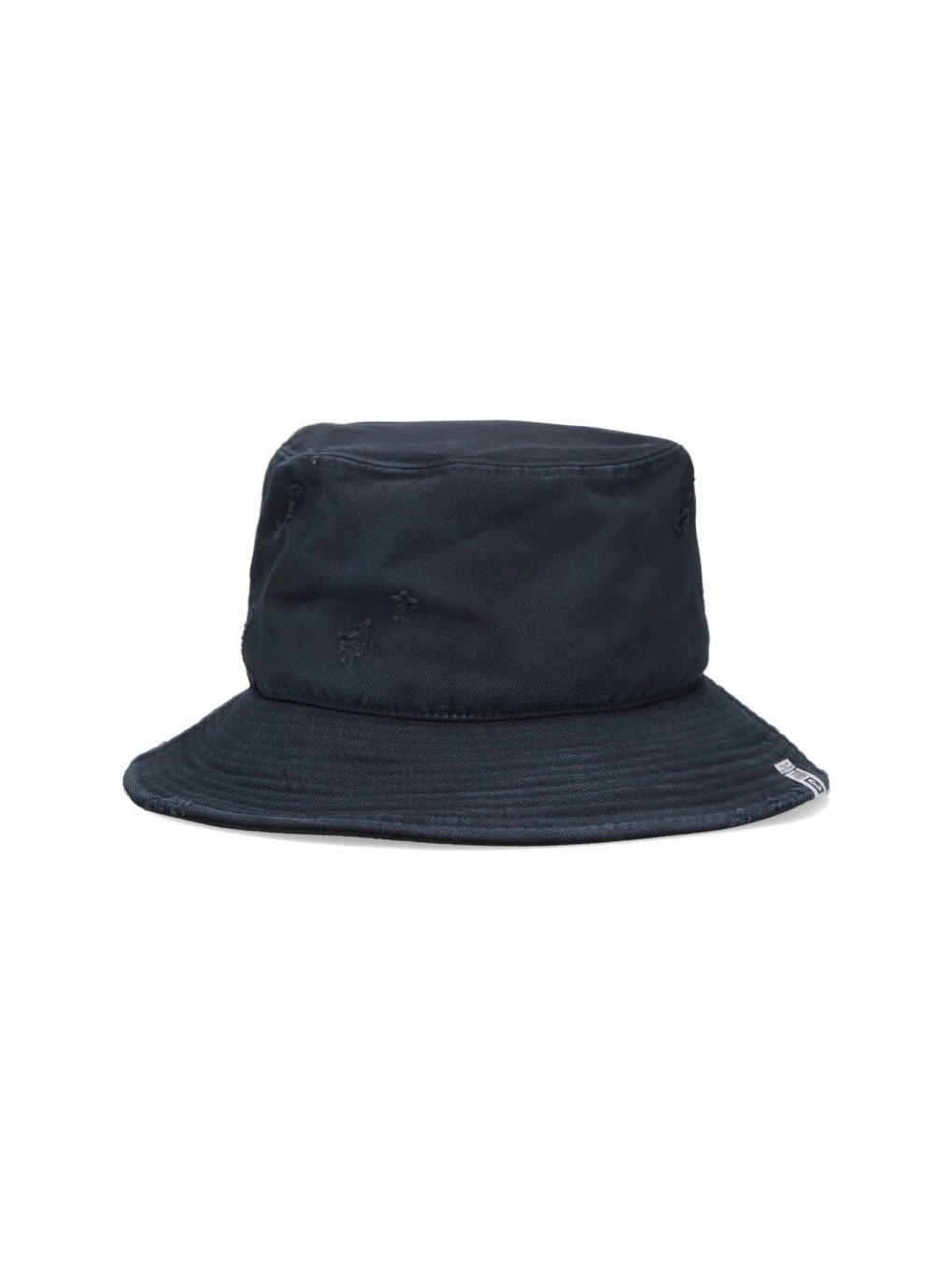 Maison Mihara Yasuhiro A12AC401 Distressed Twill Bucket Hat — Navy by Maison Mihara Yasuhiro