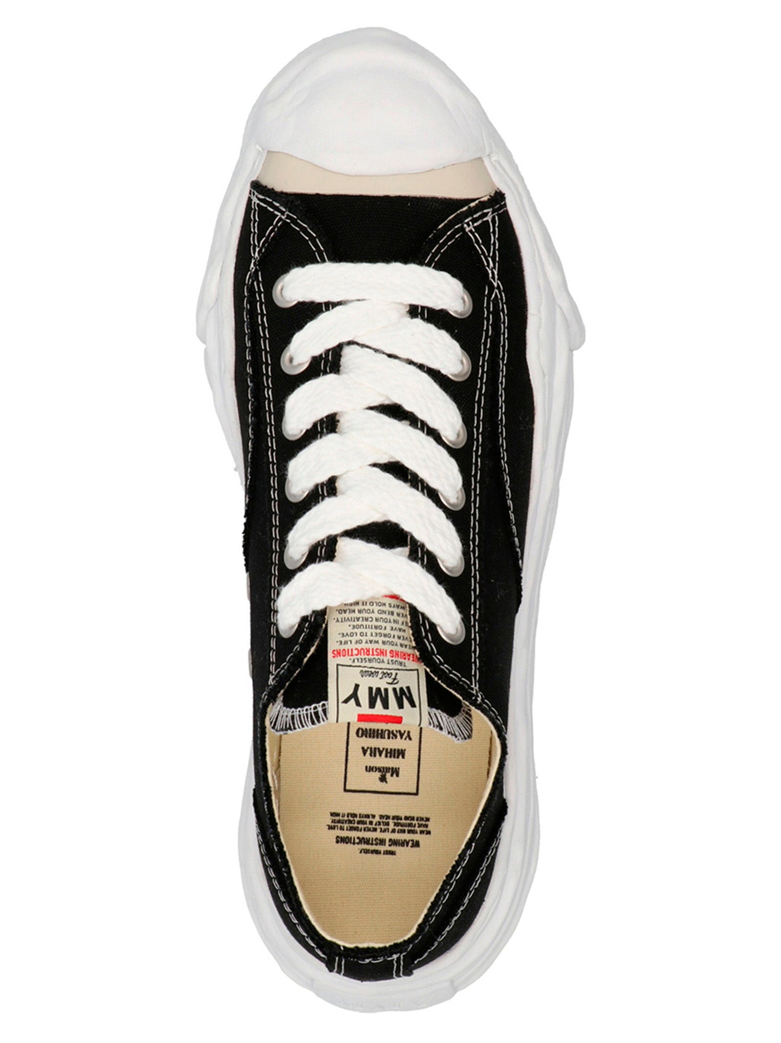 Maison Mihara Yasuhiro Hank Sneaker — Black, view 3
