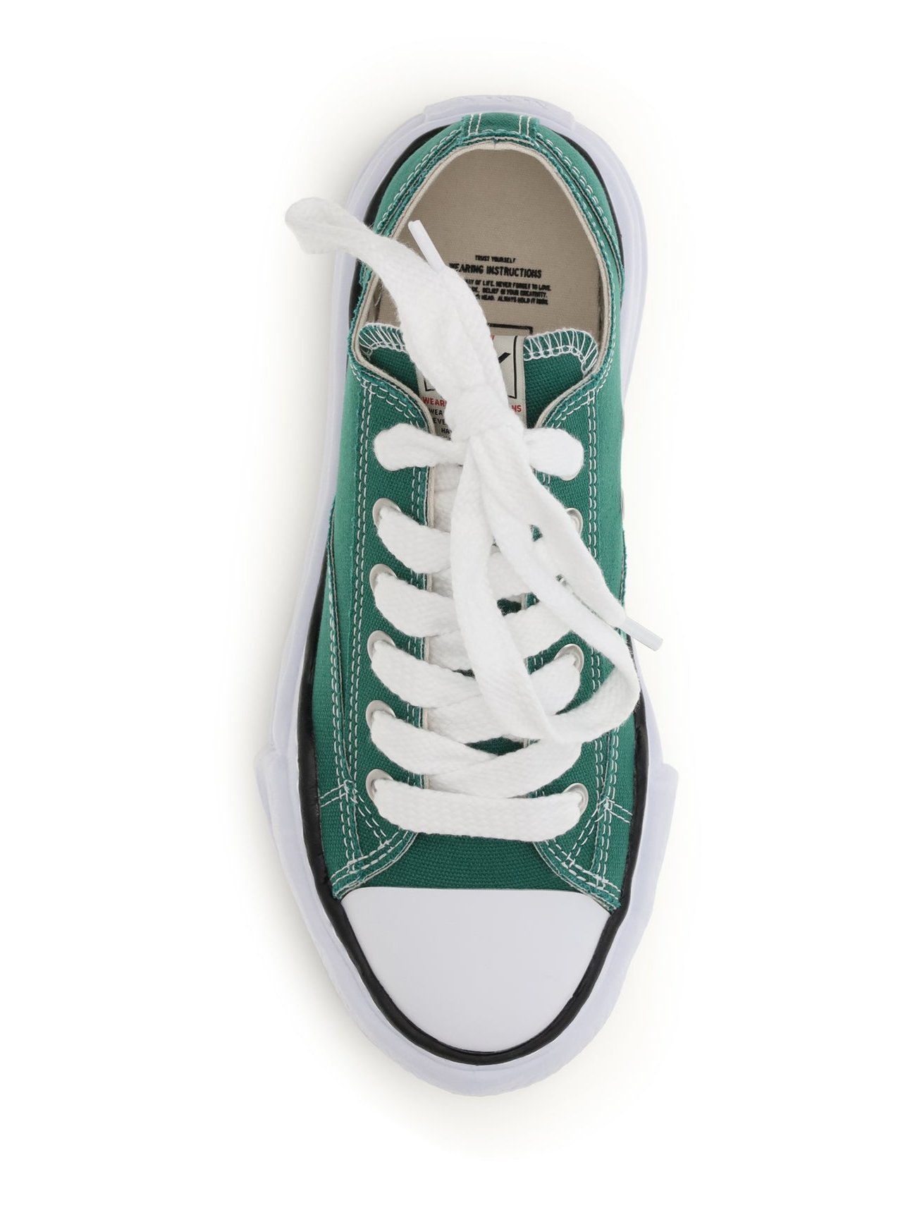 Maison Mihara Yasuhiro Peterson Sneaker — Green, view 4