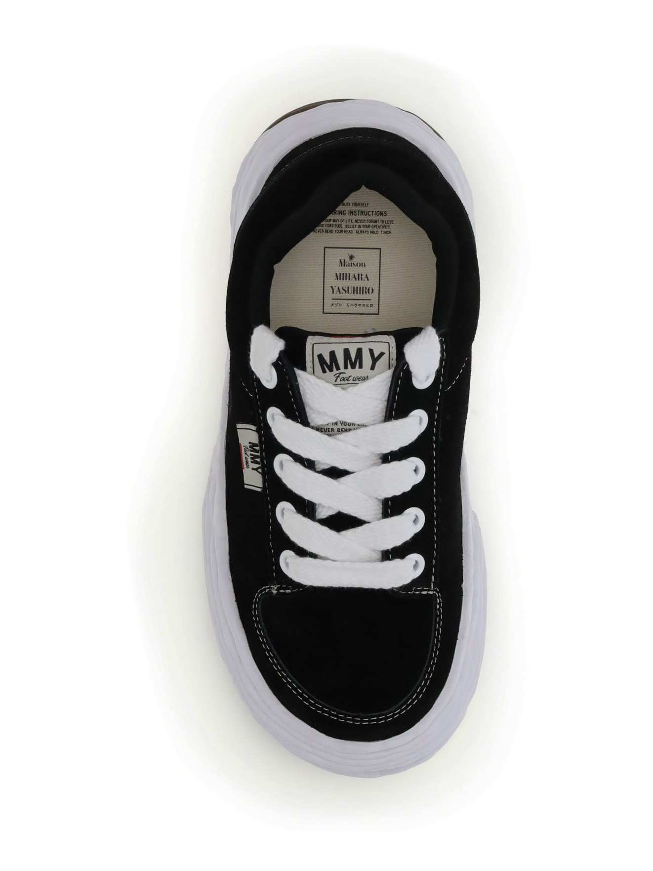 Maison Mihara Yasuhiro Oliver Sneakers — Black, view 4