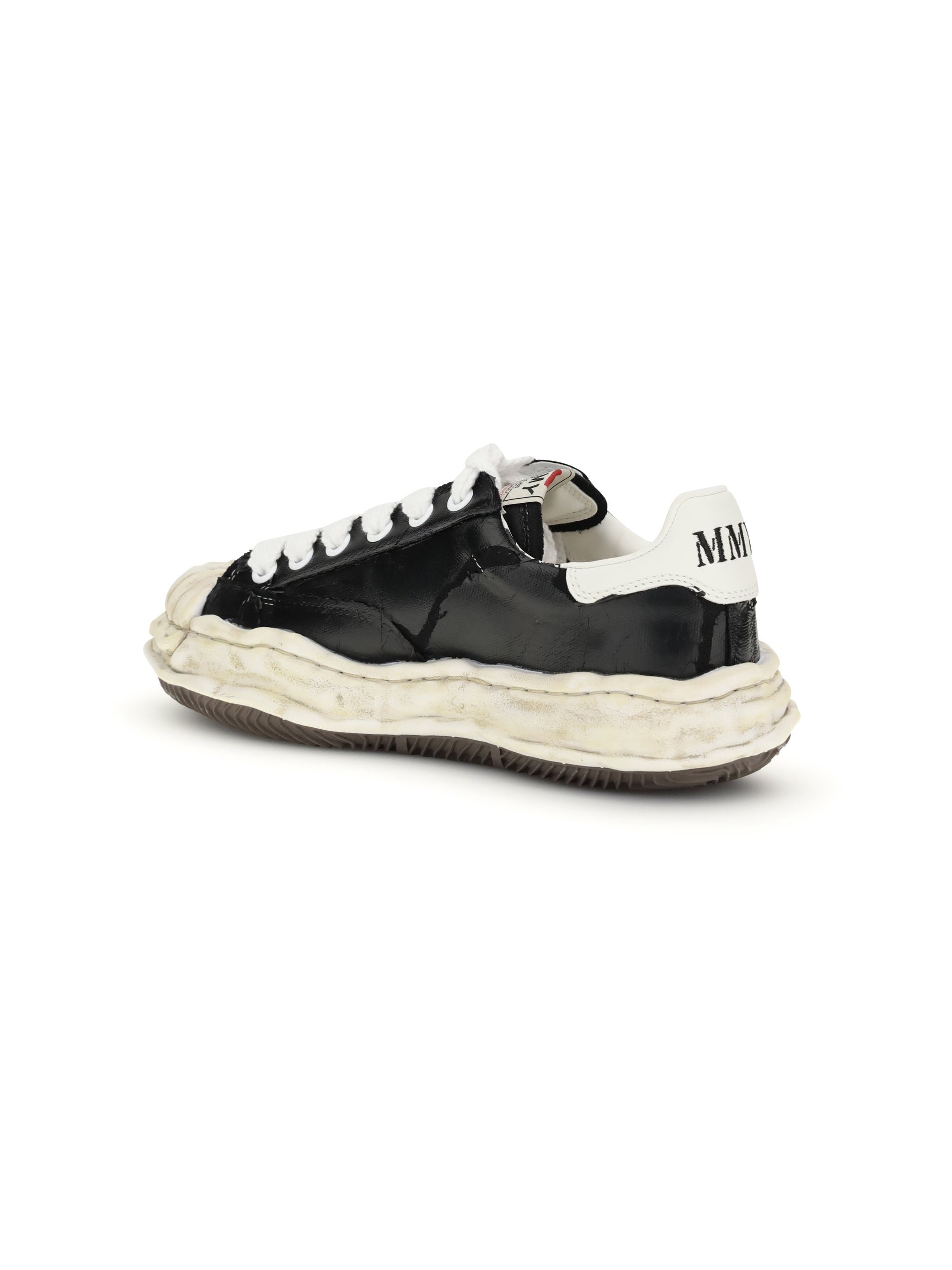 Maison Mihara Yasuhiro Blakey Sneakers — Black, view 3