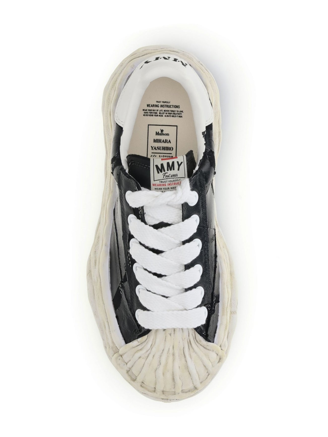 Maison Mihara Yasuhiro Blakey Sneakers — Black, view 4