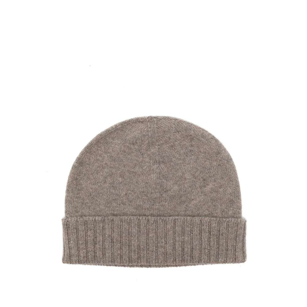 Malo XTT005 Cashmere Knit Beanie — Gray by Malo