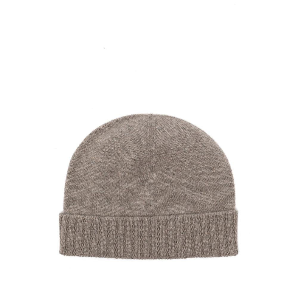Malo XTT005 Cashmere Knit Beanie — Gray, view 3