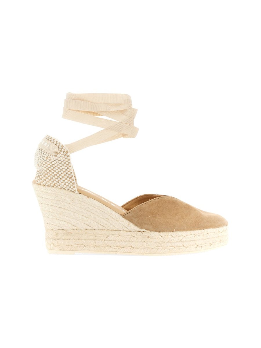 Manebi Hamptons Sandal — Beige by Manebi