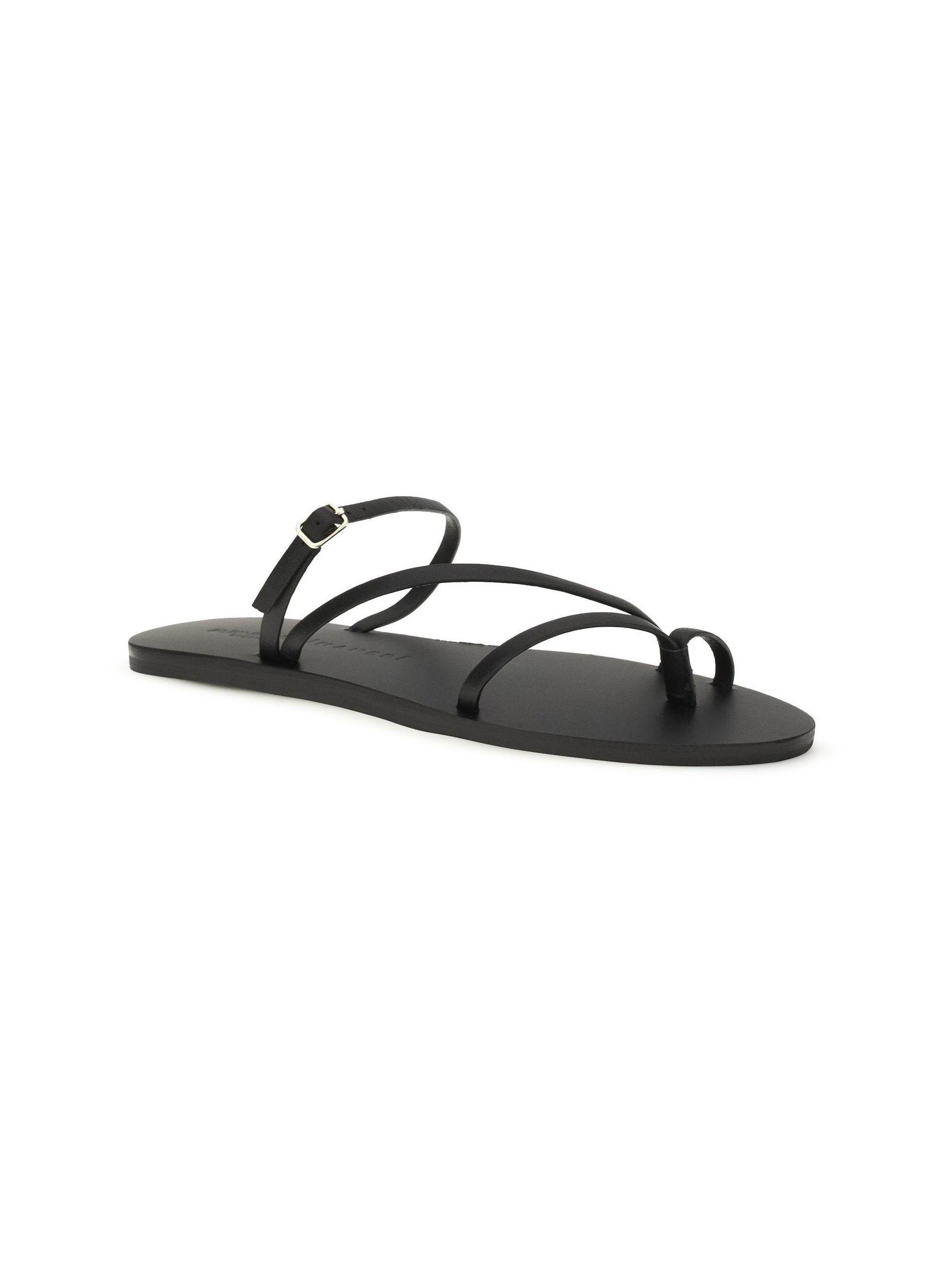 Manebi Giorgia Sandals — Black, view 2