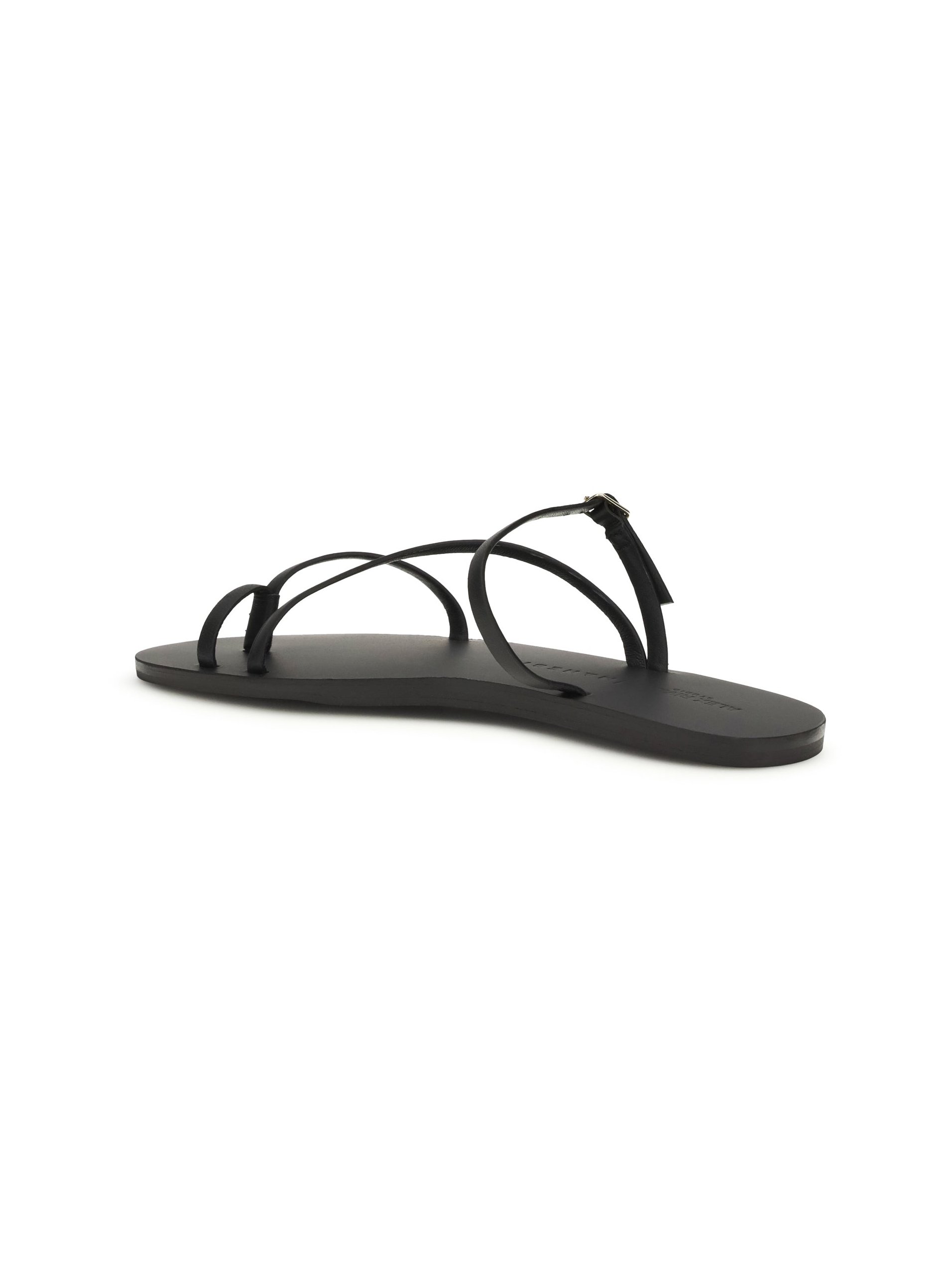 Manebi Giorgia Sandals — Black, view 3