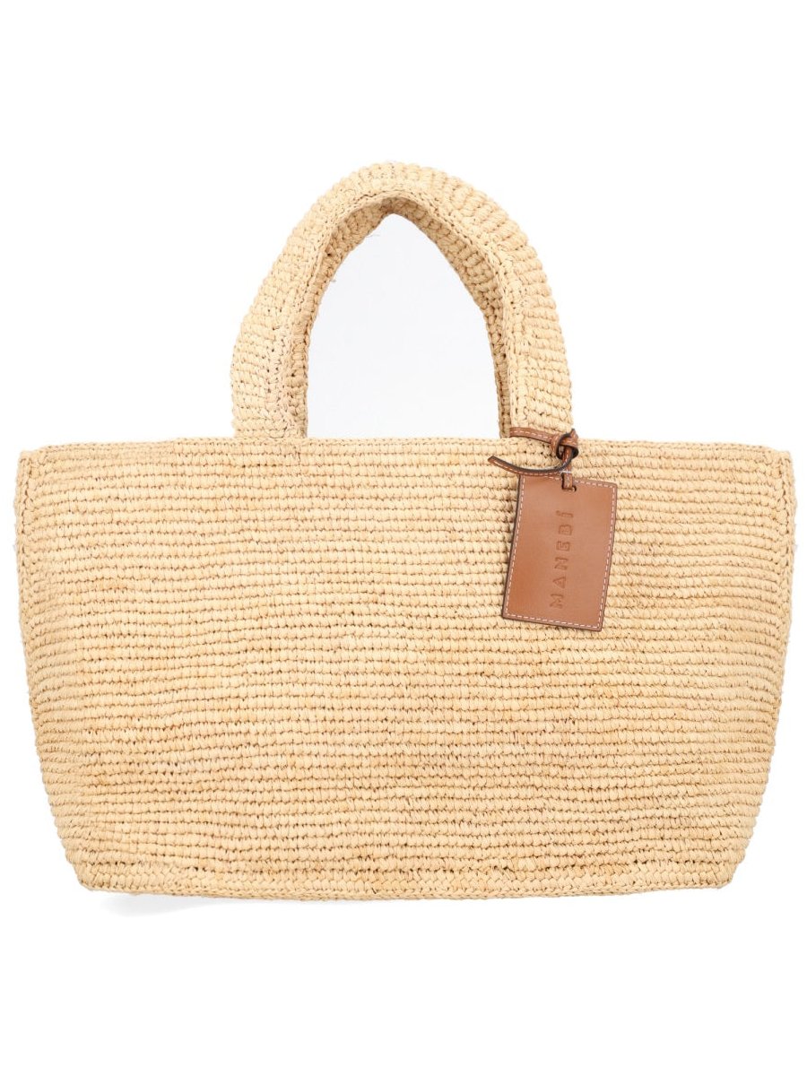 Manebi Sunset Shoulder Bag — Beige, view 5