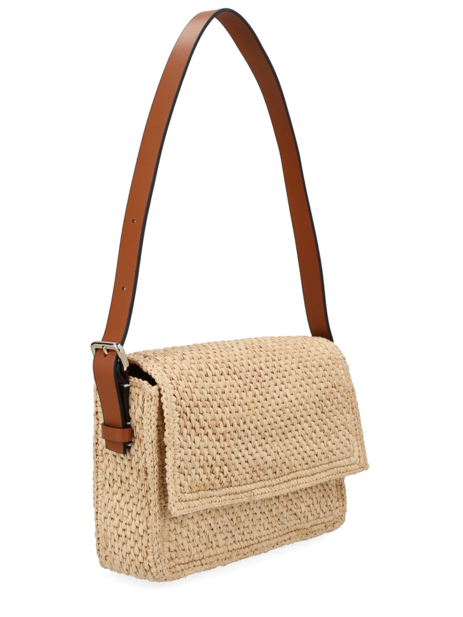 Manebi Paloma Shoulder Bag — Beige by Manebi