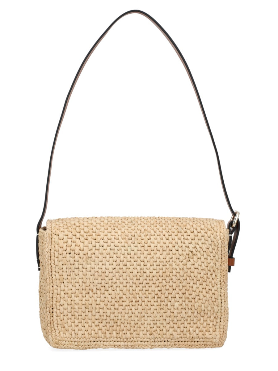Manebi Paloma Shoulder Bag — Beige, view 3