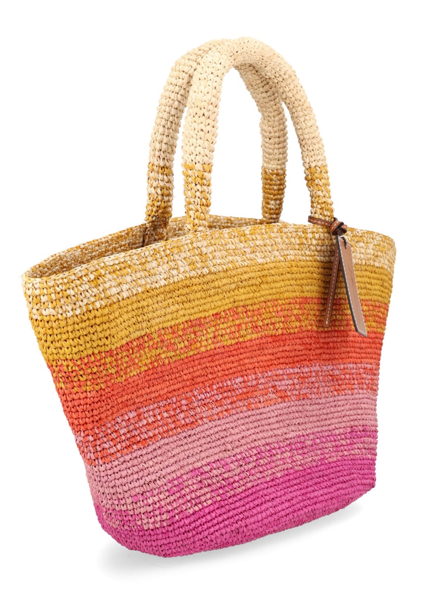 Manebi Panier Shoulder Bag — Multicolor, view 3