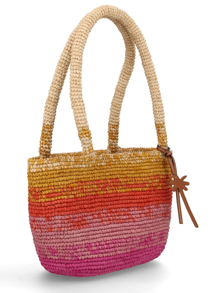 Manebi Panier Shoulder Bag — Multicolor by Manebi