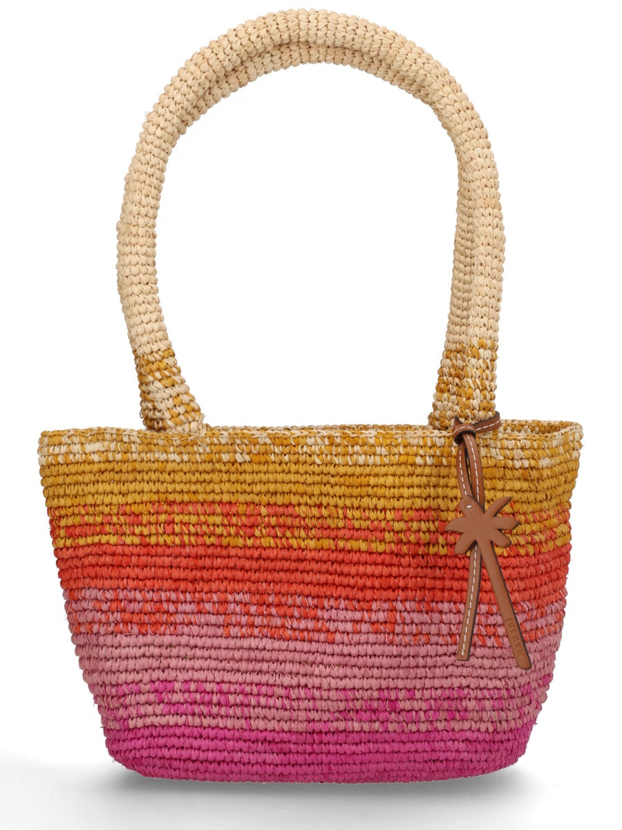 Manebi Panier Shoulder Bag — Multicolor, view 2