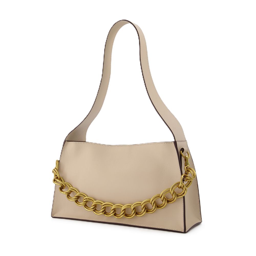Manu Atelier Kesme Shoulder Bag — Beige, view 3