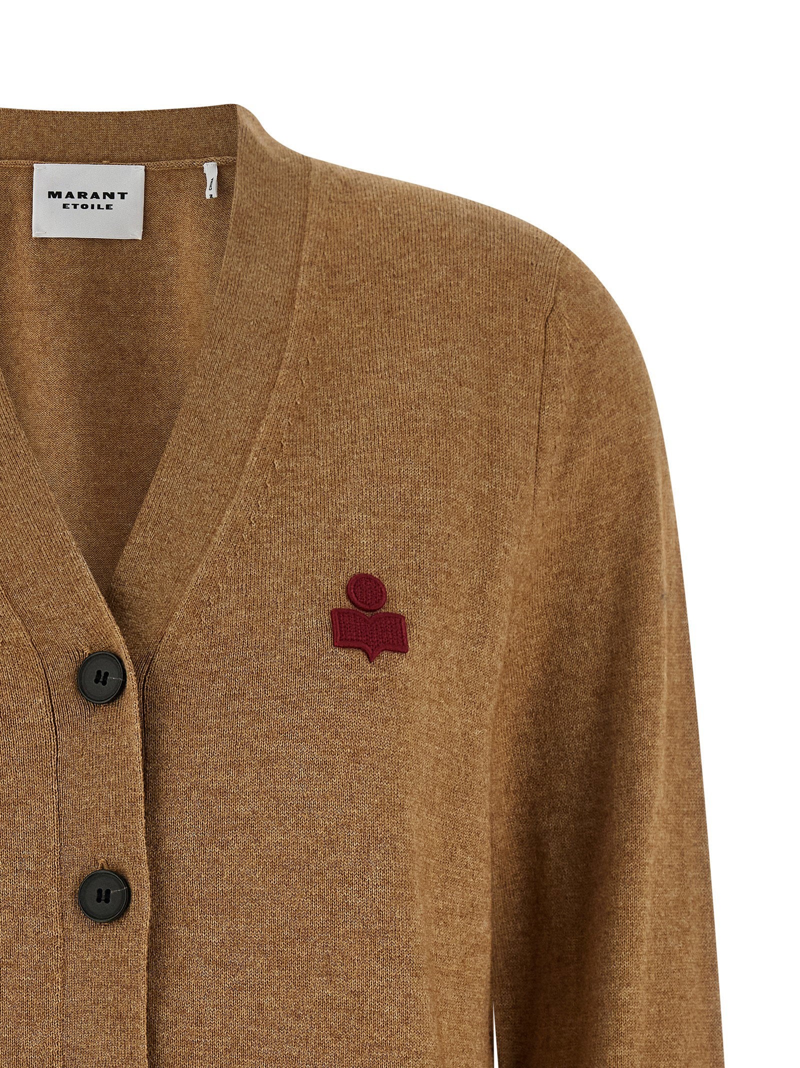 Marant Etoile Karina Cardigan — Camel, view 3