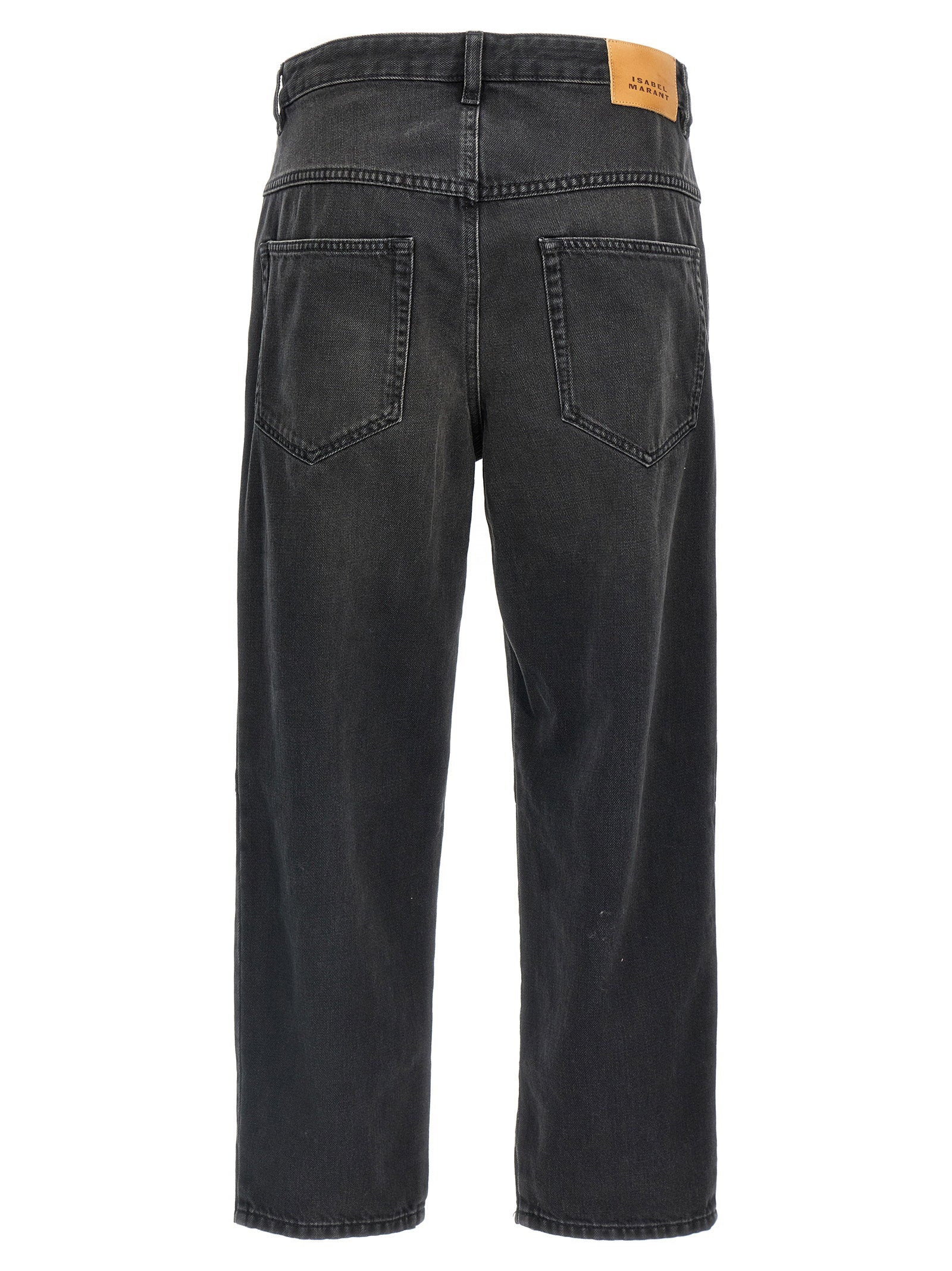 Marant Etoile Janet Jeans — Black, view 2