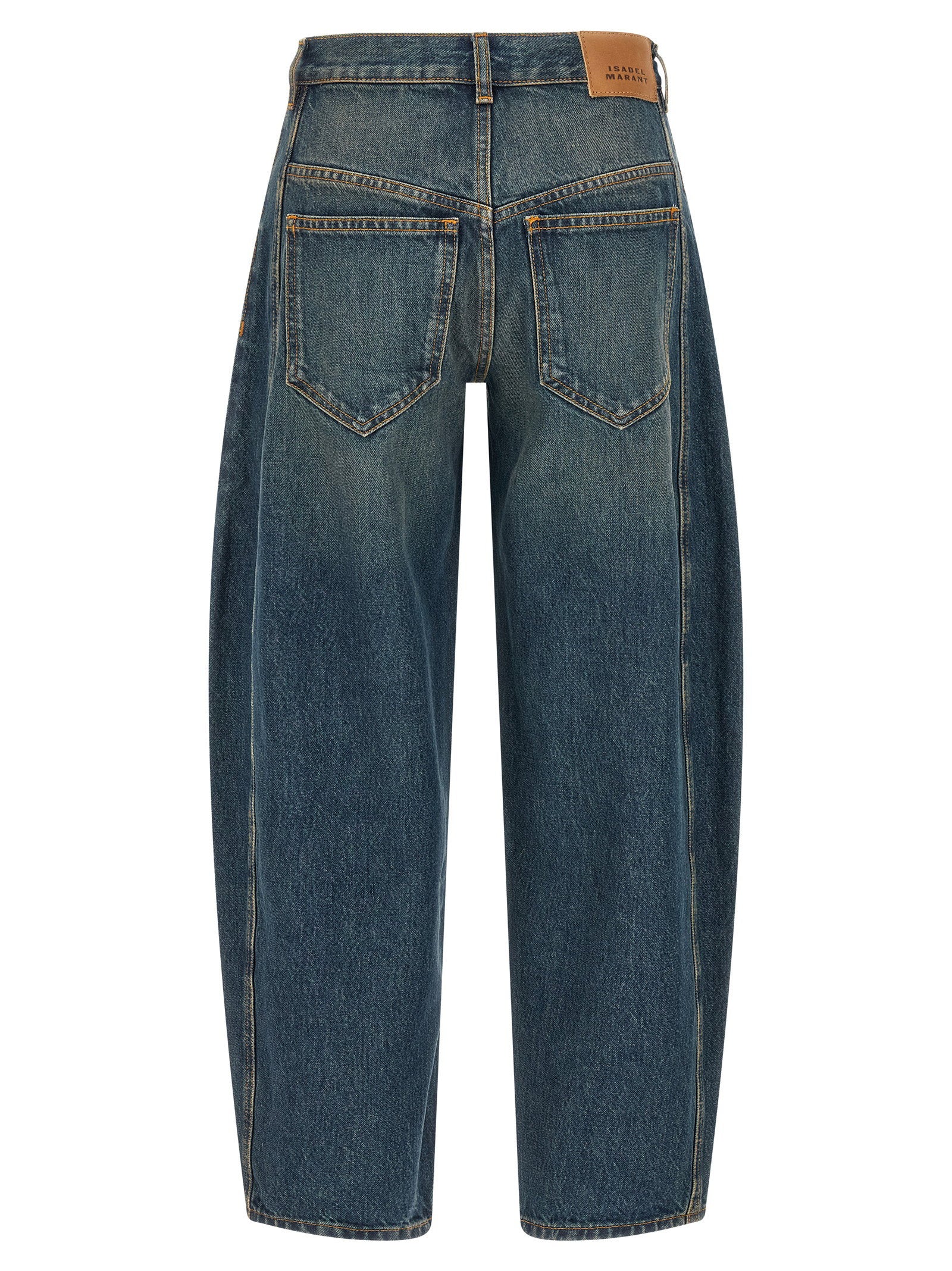 Marant Etoile Oriane-GZ Jeans — Blue, view 2
