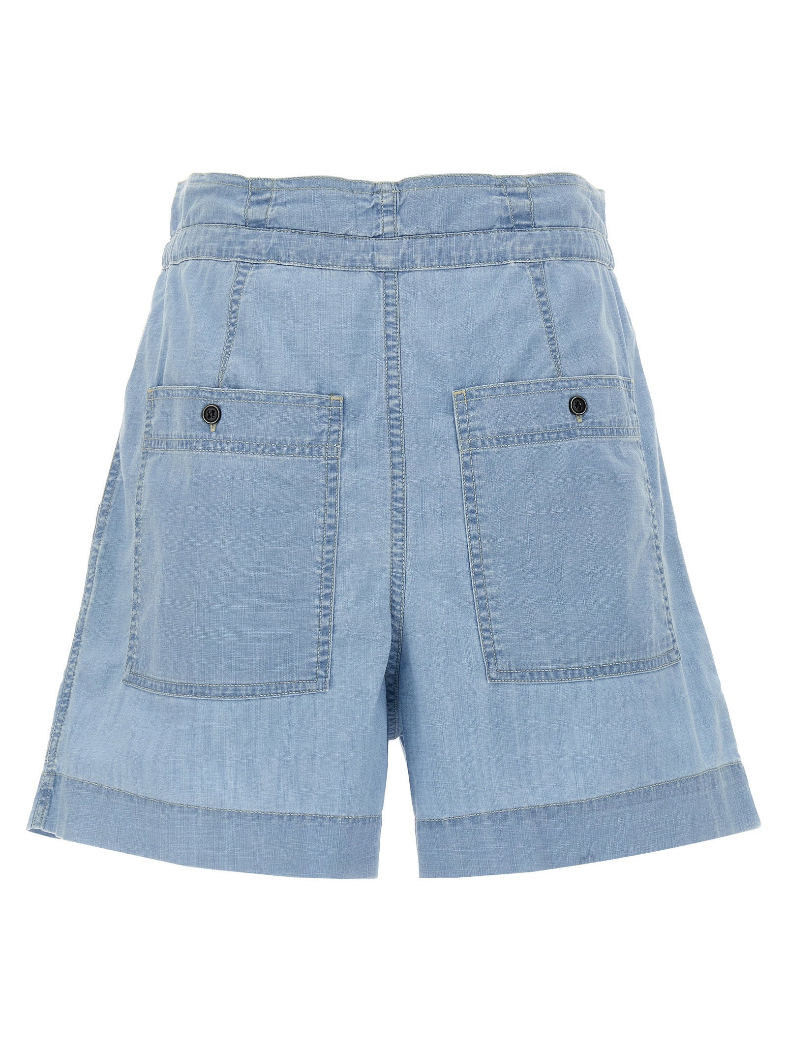 Marant Etoile Valdina Shorts — Light Blue, view 2