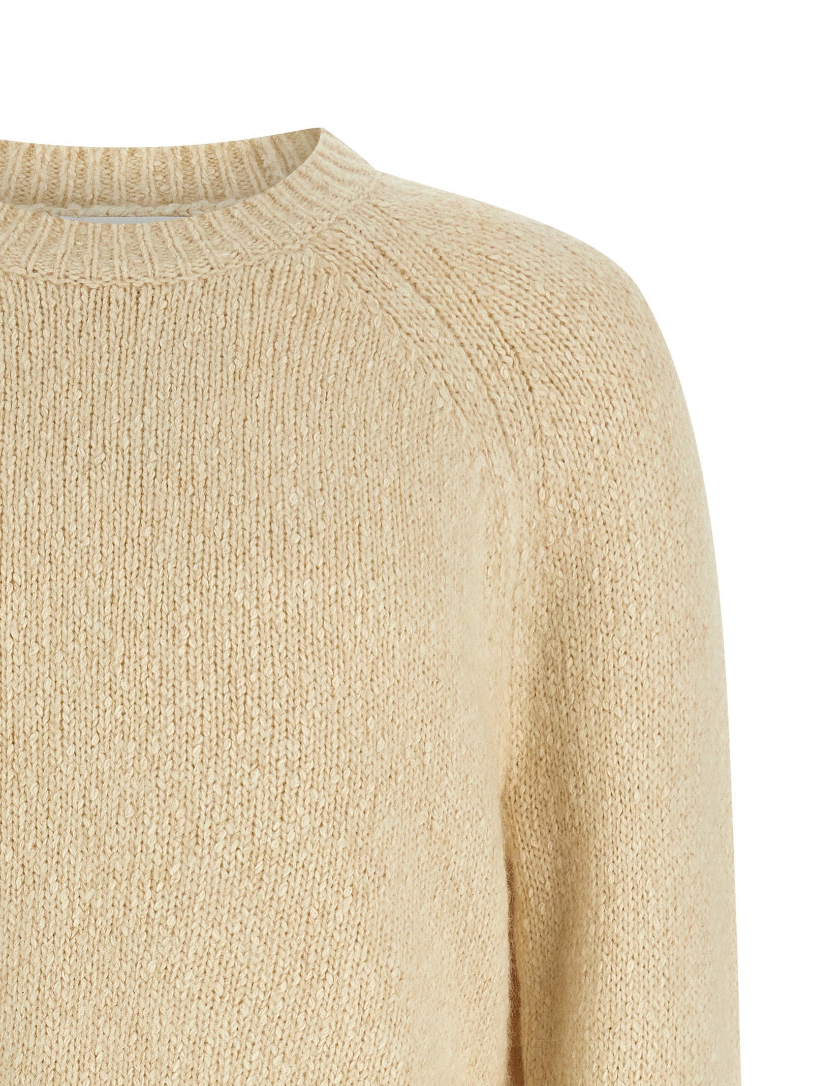 Marant Sweater — Cream, view 3