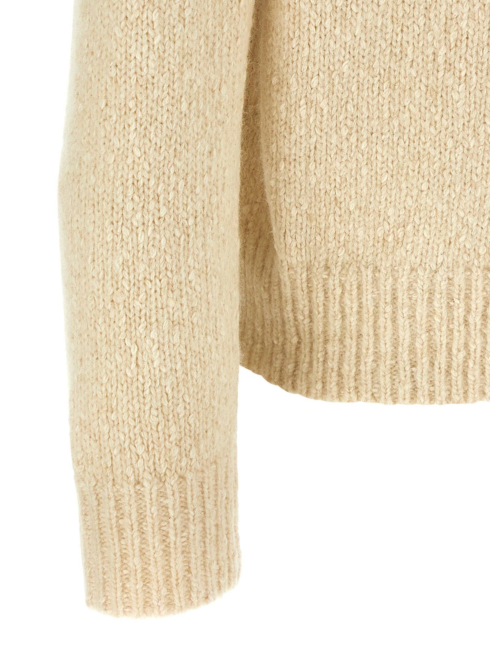 Marant Sweater — Cream, view 4