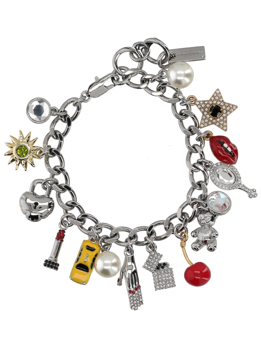 Marc Jacobs Trinket Charm Bracelet — Silver by Marc Jacobs