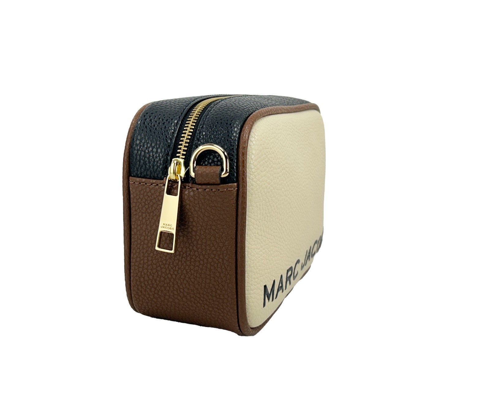 Marc Jacobs Pebbled Leather Crossbody Bag — Gold, view 2