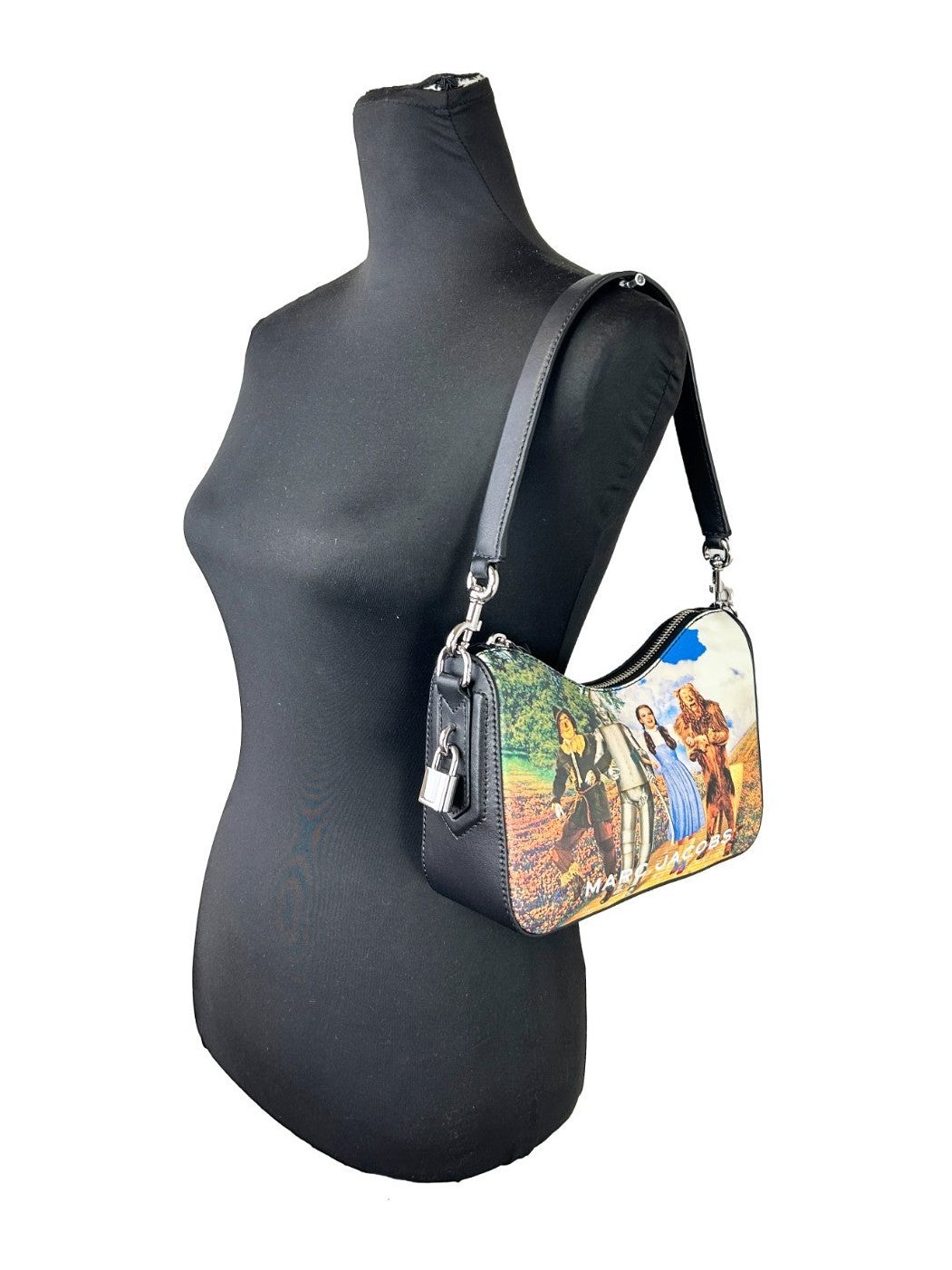 Marc Jacobs Wizard of Oz Print Leather Crossbody Bag — Gold, view 2