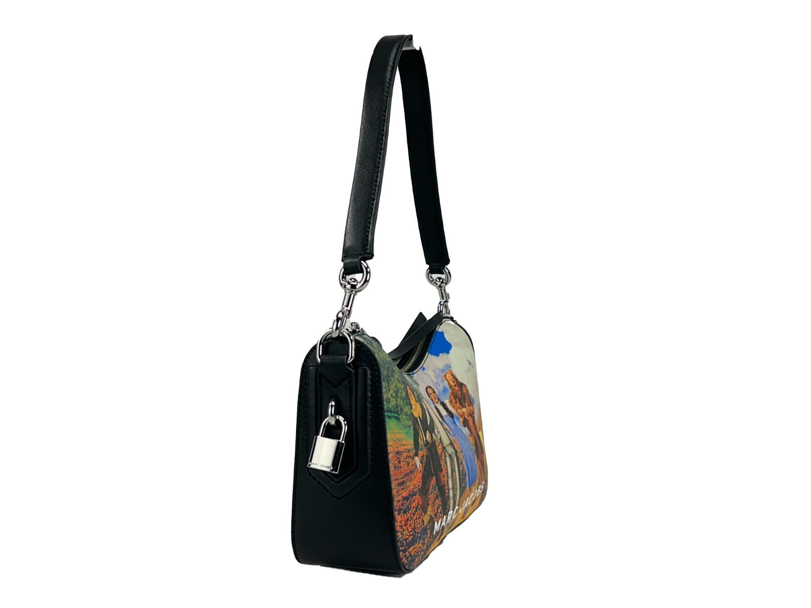 Marc Jacobs Wizard of Oz Print Leather Crossbody Bag — Gold, view 3