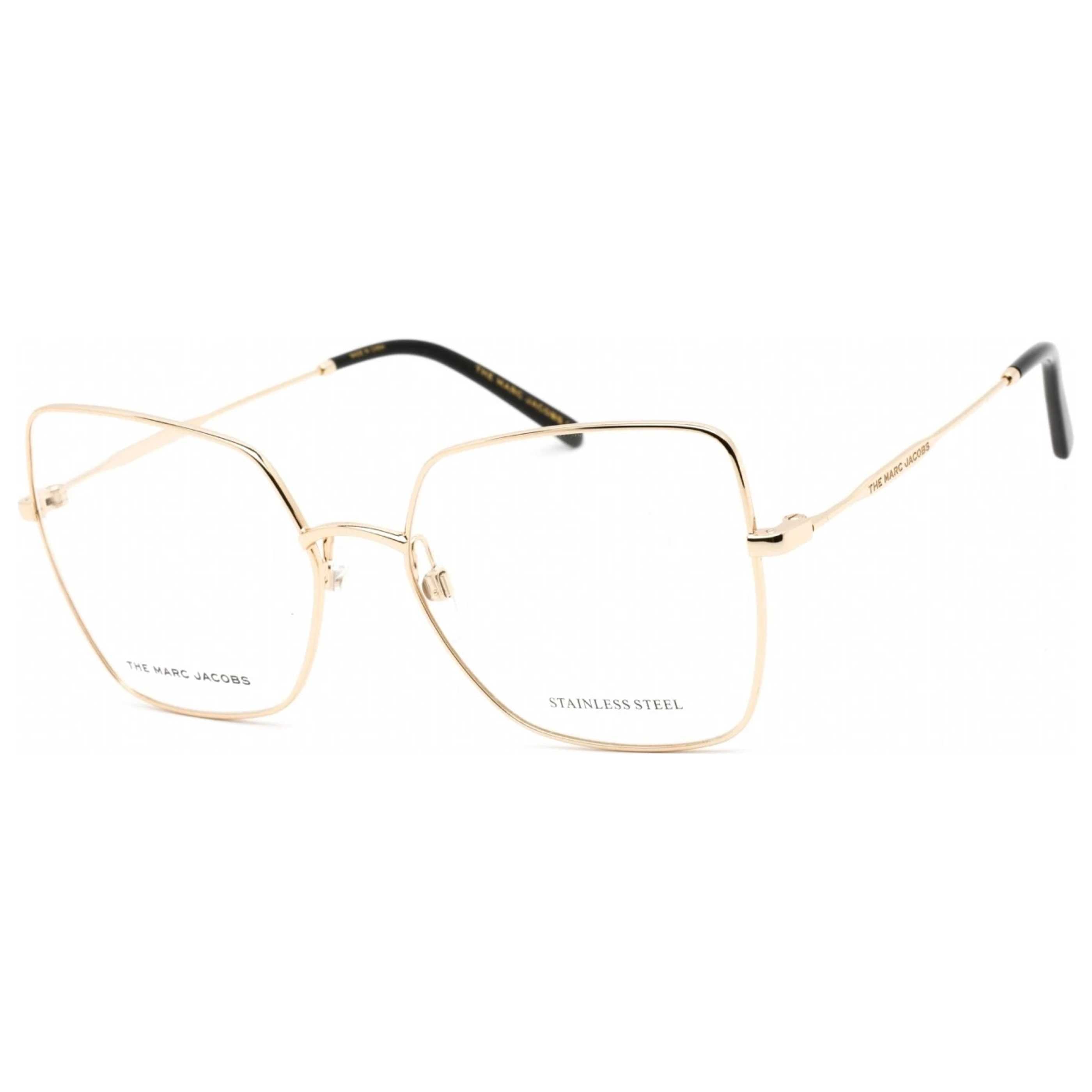 Marc Jacobs MARC591J5G57 Gold Metal Square Eyeglasses — Gold by Marc Jacobs