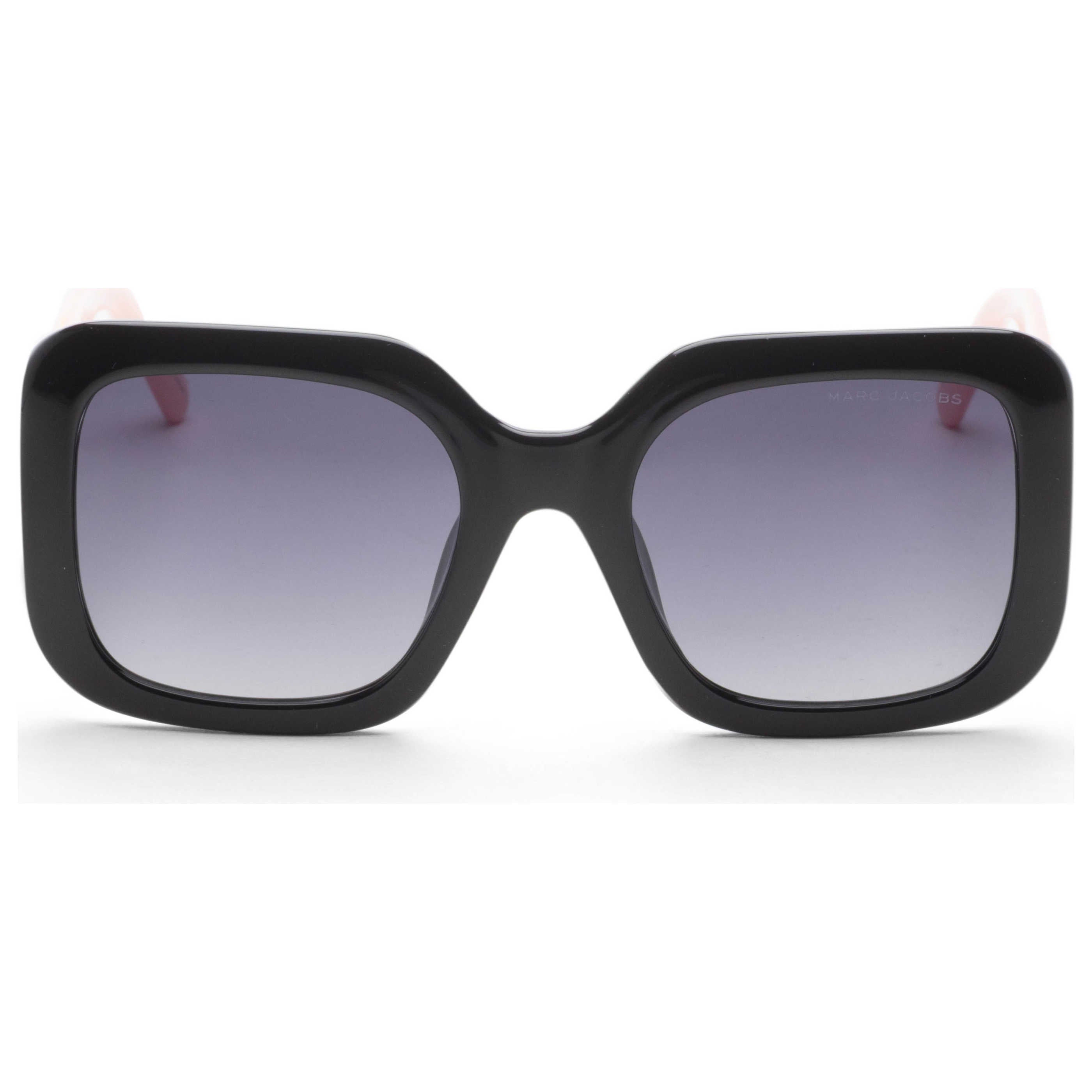 Marc Jacobs MARC647SUS3H253 Black and Pink Sunglasses — Black, view 3