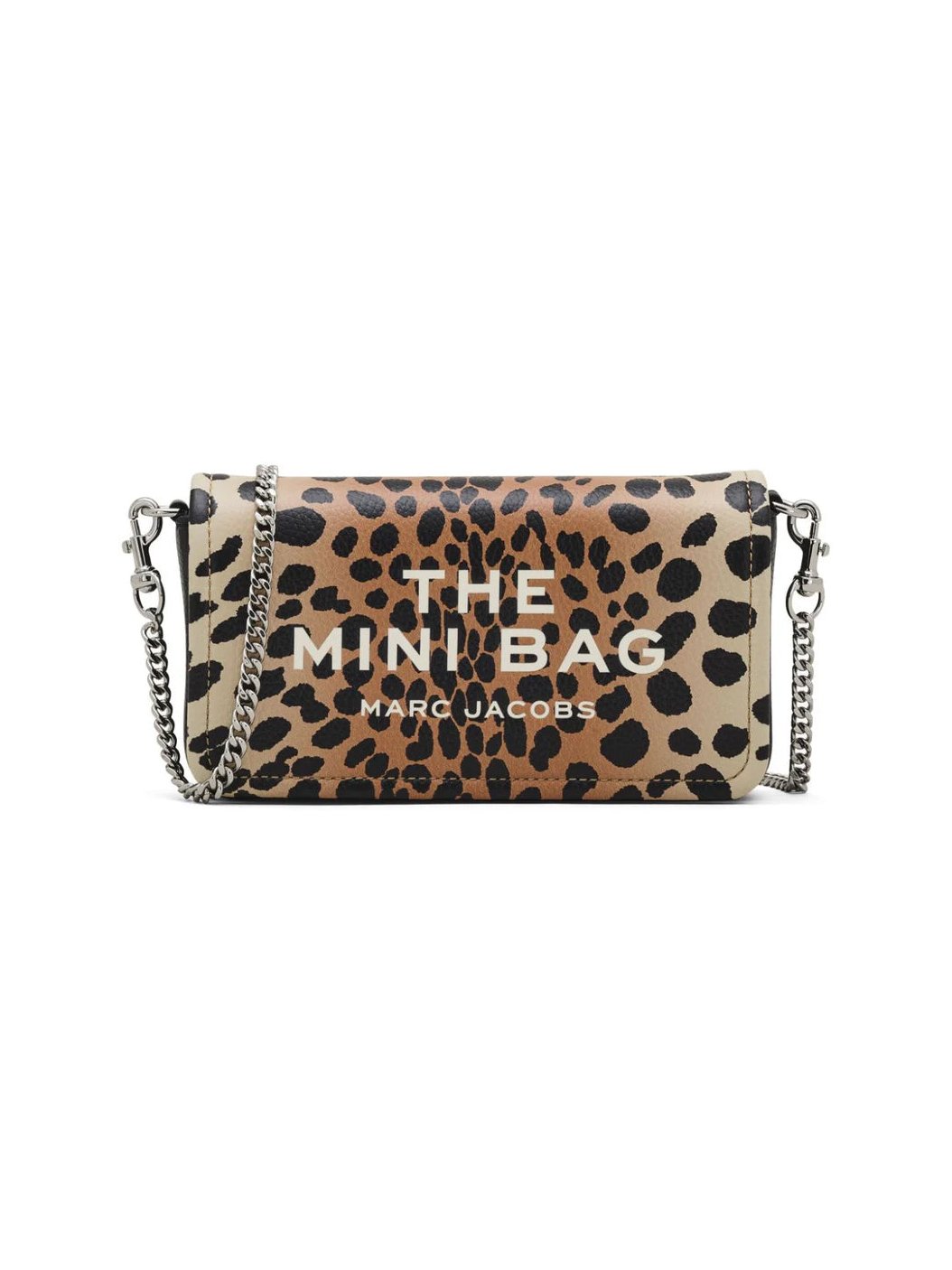 Marc Jacobs Animal-Print Leather Mini Bag — Beige, view 5