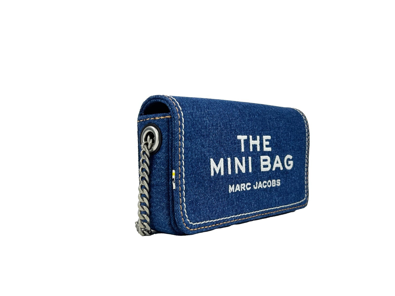 Marc Jacobs Denim Chain Mini Bag — Blue, view 2