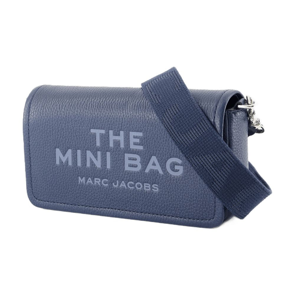 Marc Jacobs Embroidered Logo Mini Bag — Blue, view 2