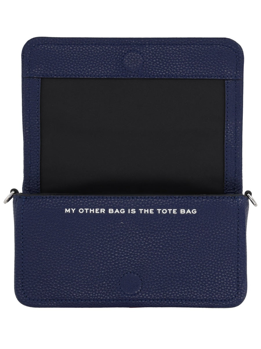 Marc Jacobs Split Leather Mini Bag — Blue, view 2