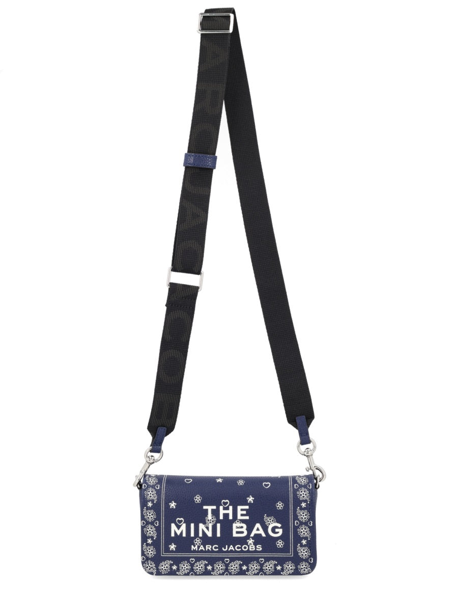 Marc Jacobs Split Leather Mini Bag — Blue, view 3