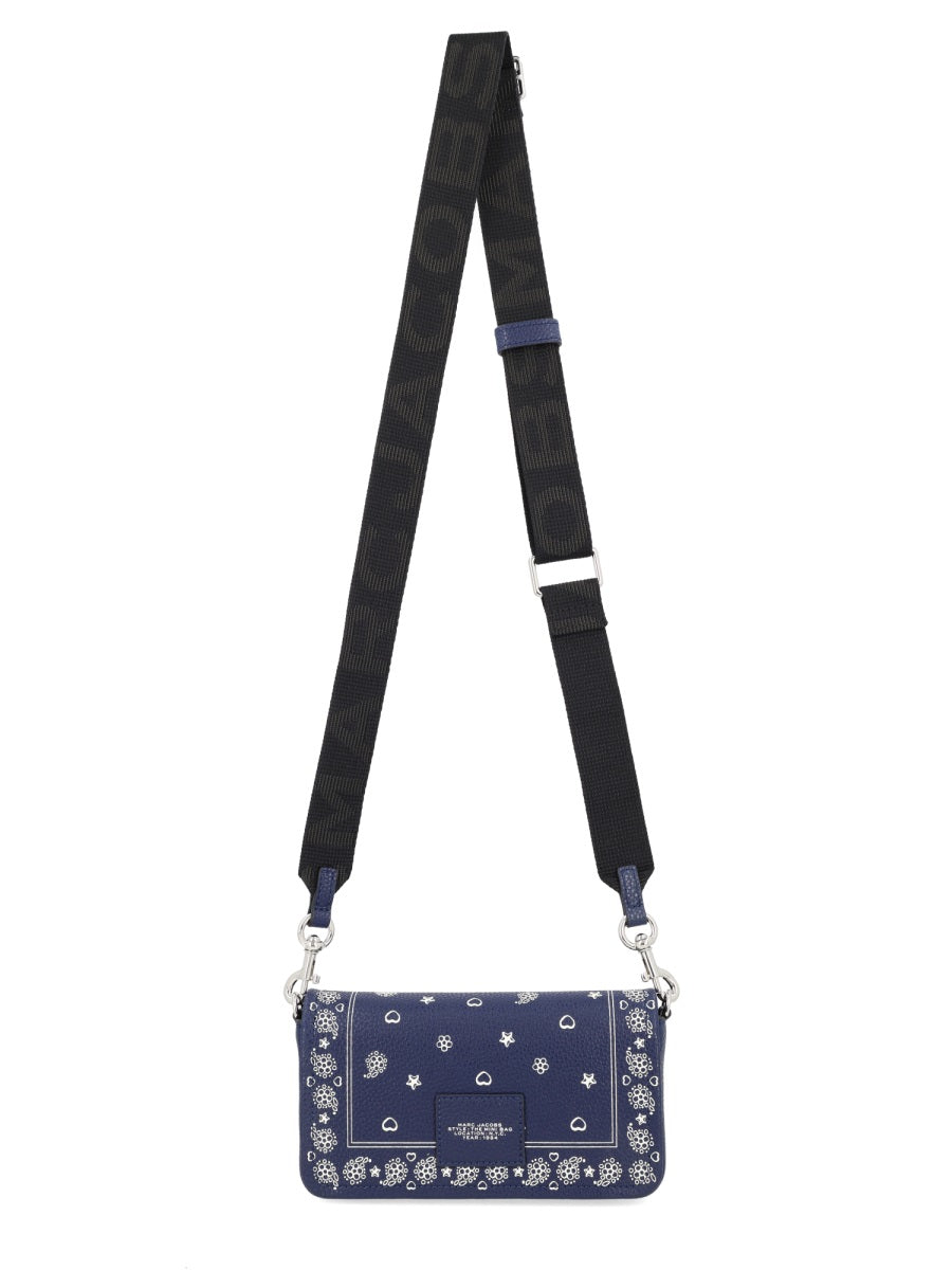 Marc Jacobs Split Leather Mini Bag — Blue, view 4