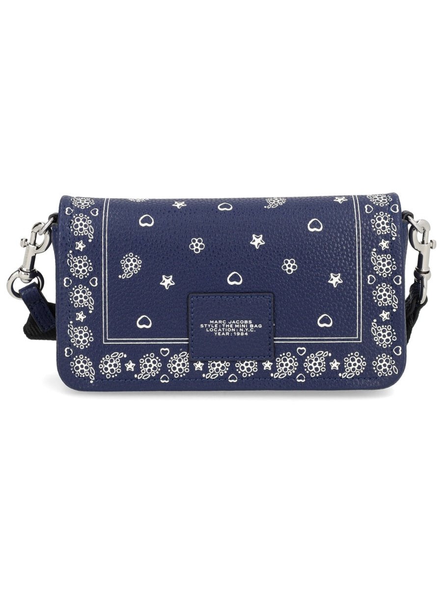 Marc Jacobs Split Leather Mini Bag — Blue, view 7